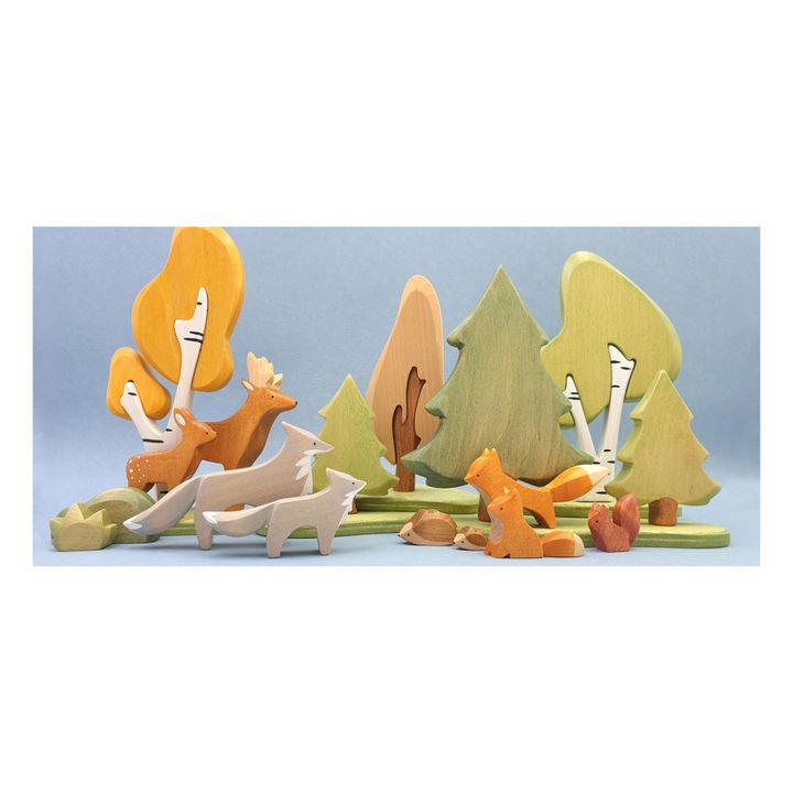Figurine en bois Faon- Product image n°2