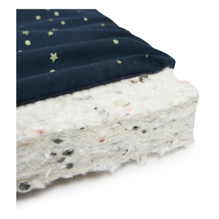 Bebop Organic Cotton Foldable Floor Mat | Navy blue- Product image n°8
