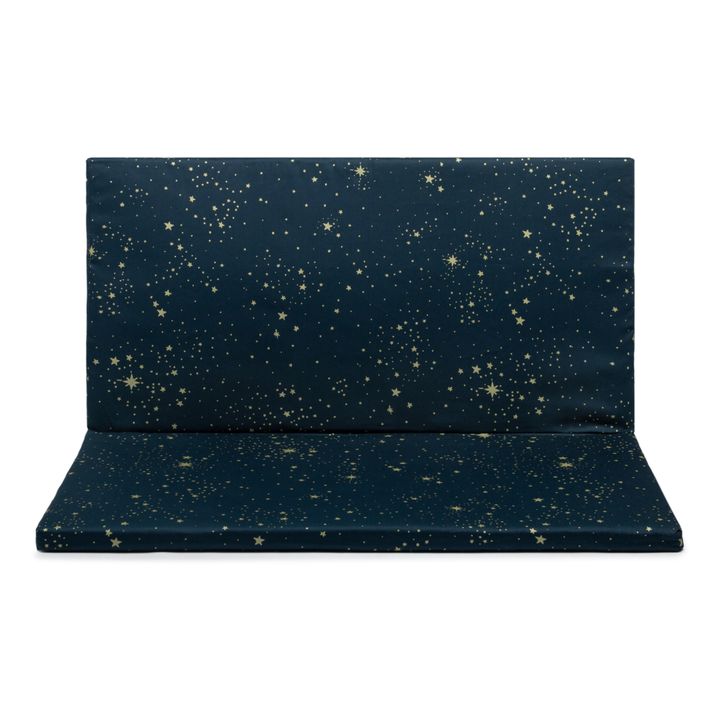 Bebop Organic Cotton Foldable Floor Mat | Navy blue- Product image n°3