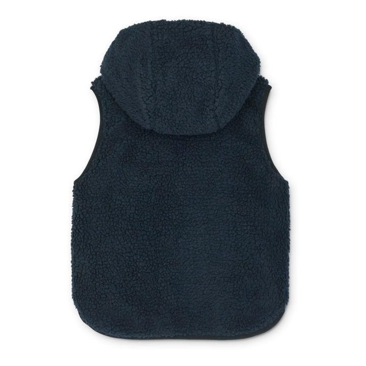 Diana Recycled Polyester Puffer Vest | Navy blue- Product image n°7