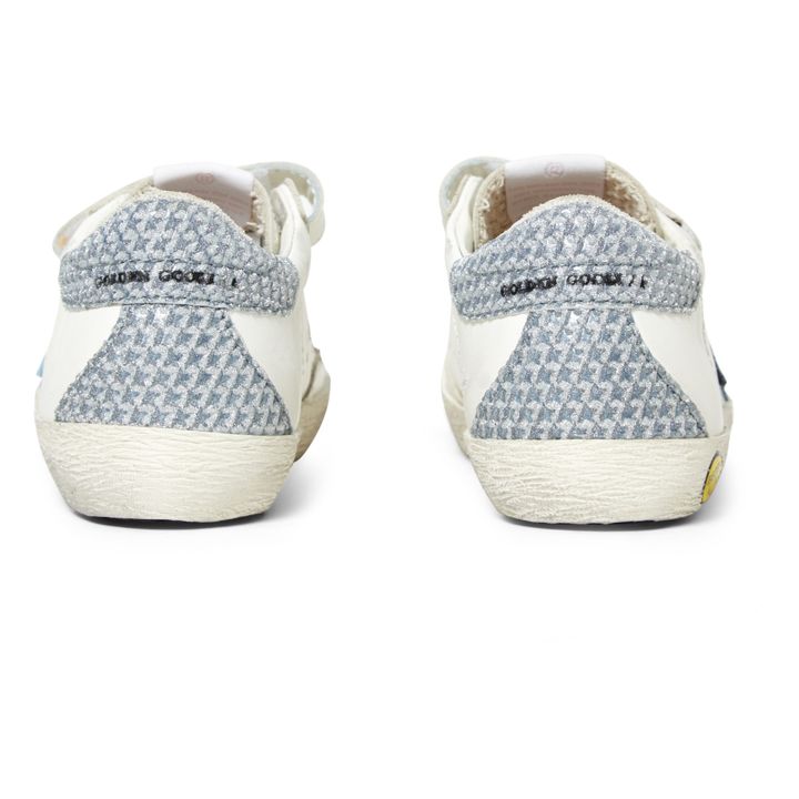 Zapatillas con velcro Old School Brillo | Azul- Imagen del producto n°2