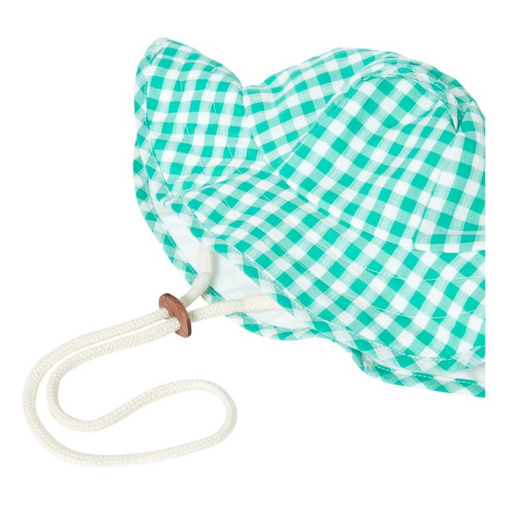 Edder Checkered Hat | Blue- Product image n°2