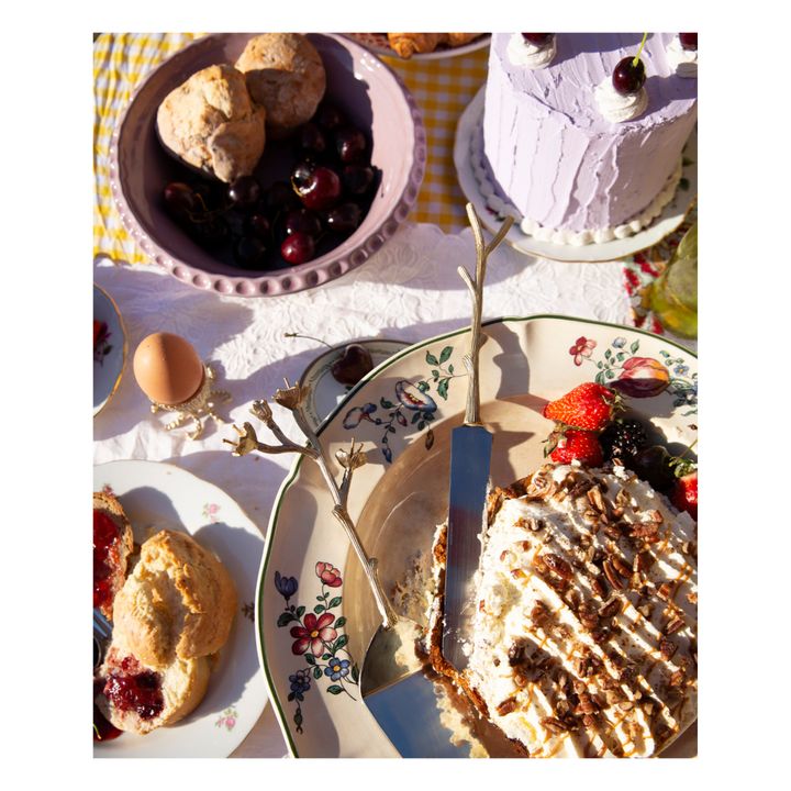 Coffret couverts à dessert Ava Blossom - Set de 2 | Gold- Image produit n°6
