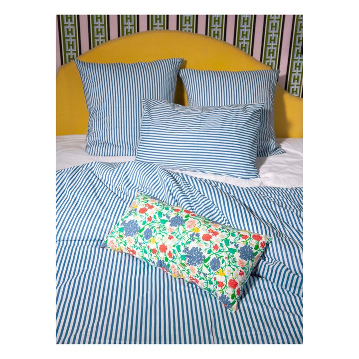 Kerzon Flowers Cushion | Azul- Imagen del producto n°1
