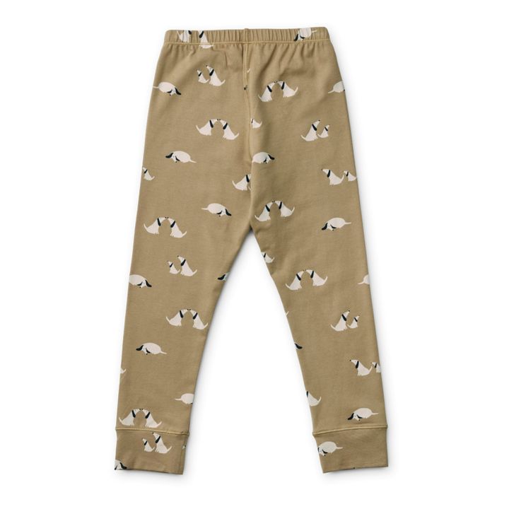 Wilhelm Organic Cotton Pyjama Set | Beige- Product image n°5