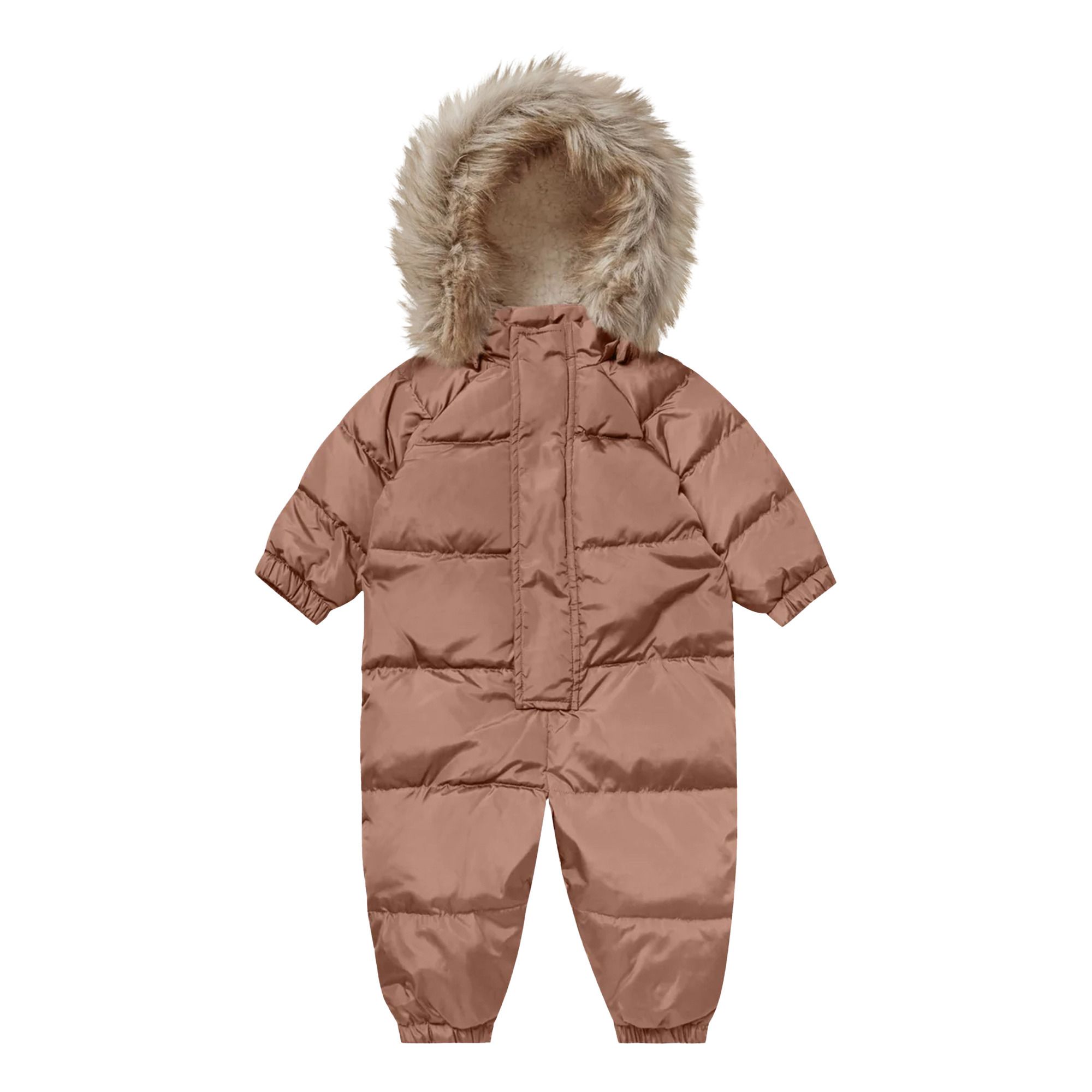 Baby Puffer Snowsuit | Camel- Immagine del prodotto n°0