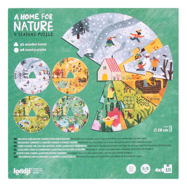 Puzle A home for nature- Imagen del producto n°7