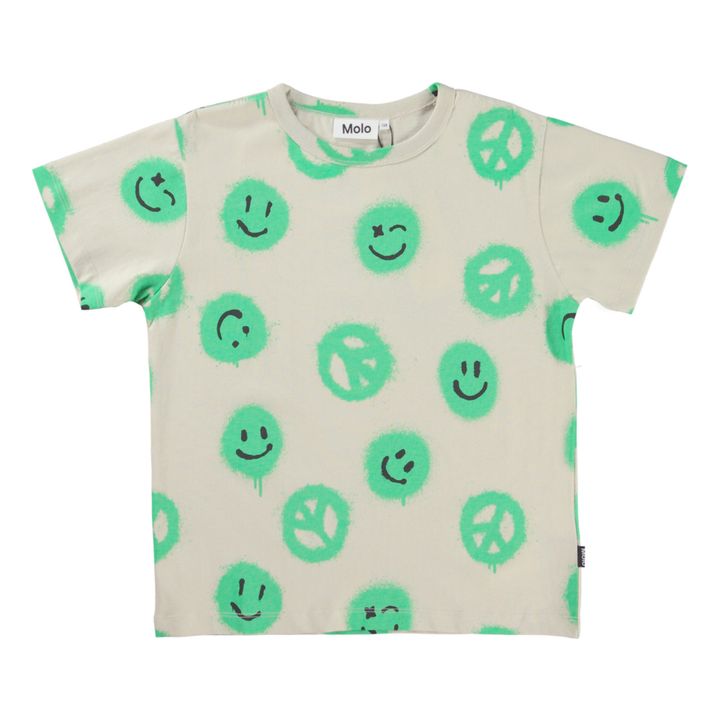 Riley Organic Cotton T-Shirt | Beige- Imagen del producto n°0