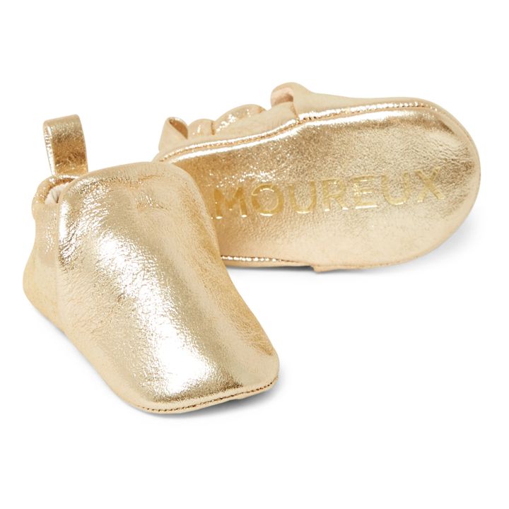 Weiche Irisierende Hausschuhe | Gold- Produktbild Nr. 1