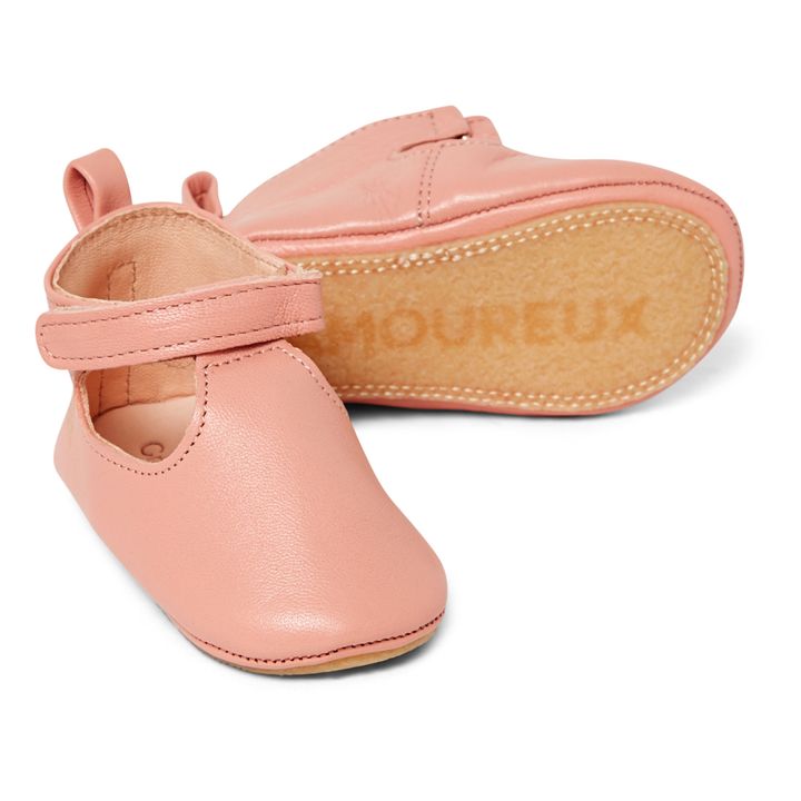 Chaussons Salomé | Rose pâle- Image produit n°1