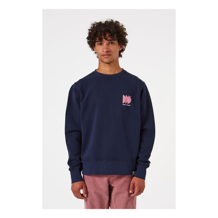 Radio Club Sweatshirt | Navy blue- Product image n°2