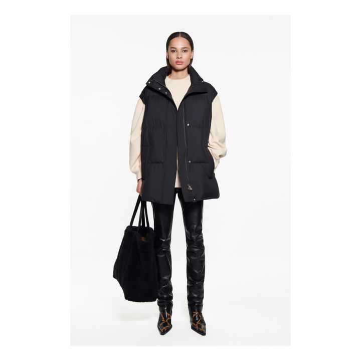 Doudoune Sans Manches Zola | Noir- Image produit n°1