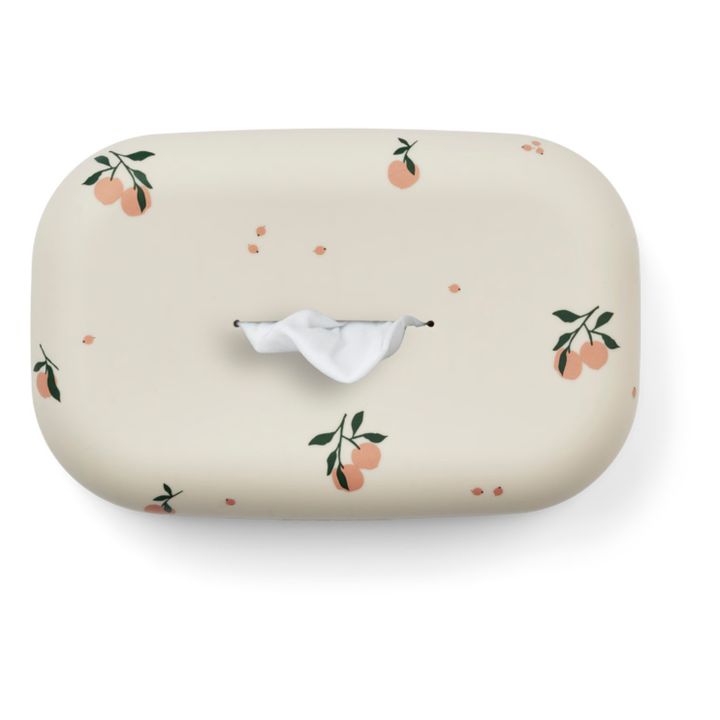 Housse pour lingettes Oline en silicone | Rose pêche- Image produit n°2