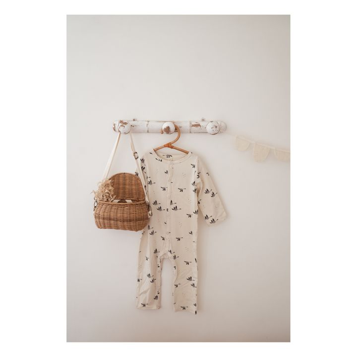 Pia Jersey Goose Pyjamas | Sandfarben- Produktbild Nr. 1