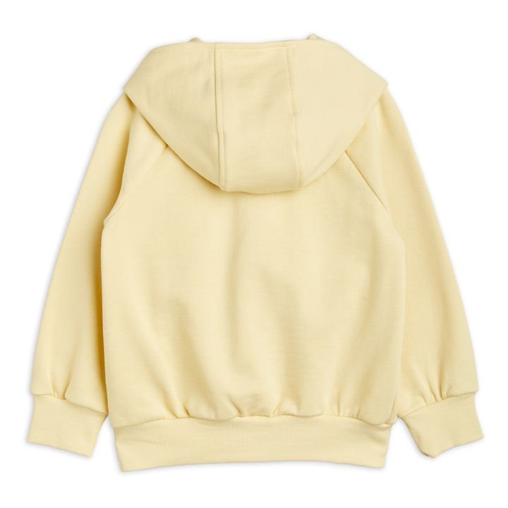 Kapuzenpullover mit Reißverschluss | Blasses Gelb- Produktbild Nr. 3