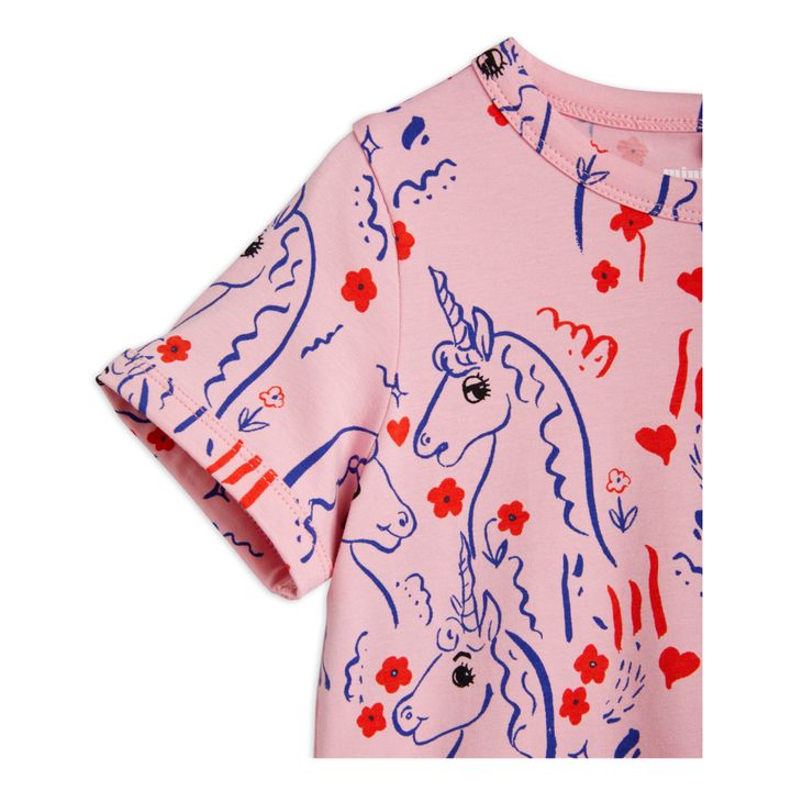 Organic Cotton Unicorn T-shirt | Pink- Product image n°1