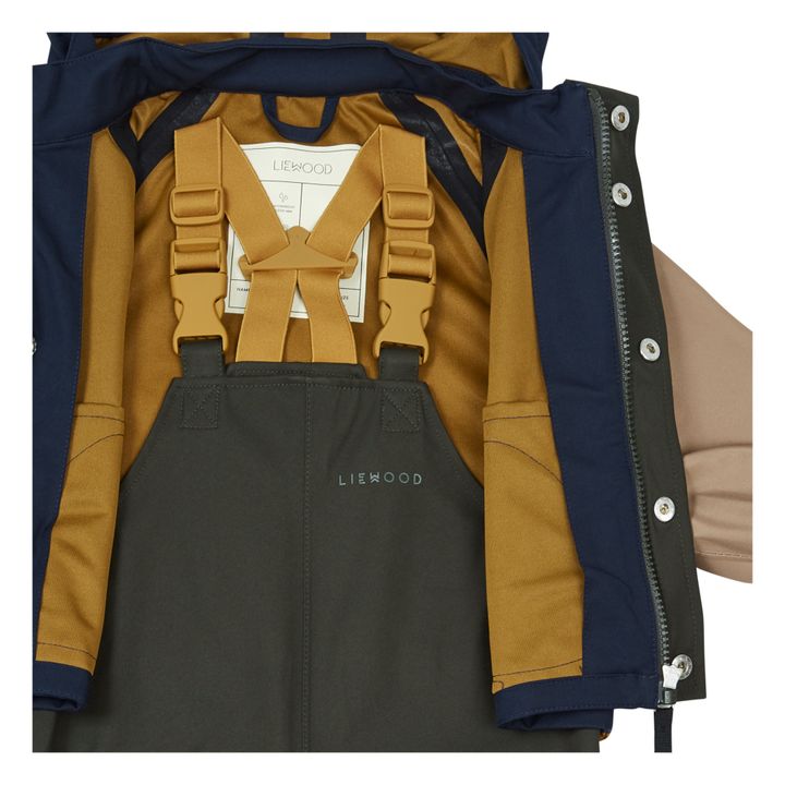 Conjunto impermeable de poliéster reciclado Dakota | Azul Marino- Imagen del producto n°1