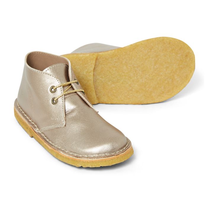 Botas Desert de piel | Dorado- Imagen del producto n°1