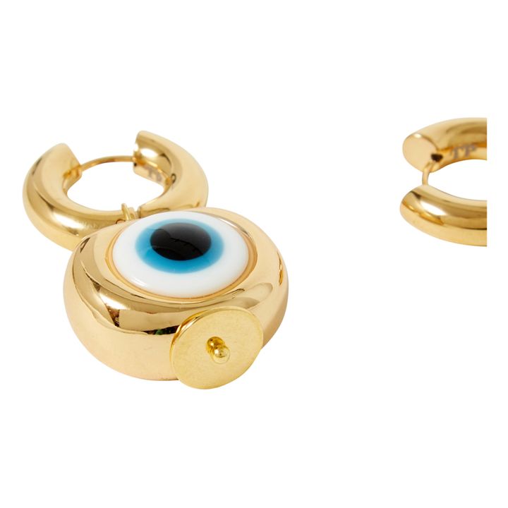 Pendientes de ojo | Dorado- Imagen del producto n°6
