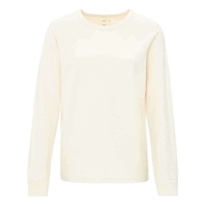 Organic Cotton Club T-shirt | Blanco Roto- Imagen del producto n°0