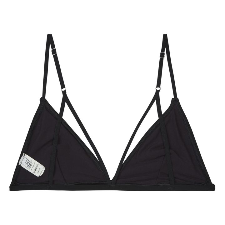 Soutien-Gorge Ally Bamboo Crêpe | Noir- Image produit n°1