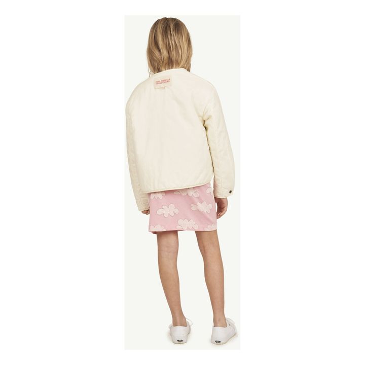 Veste Reversible Fleurs | Ecru- Image produit n°4