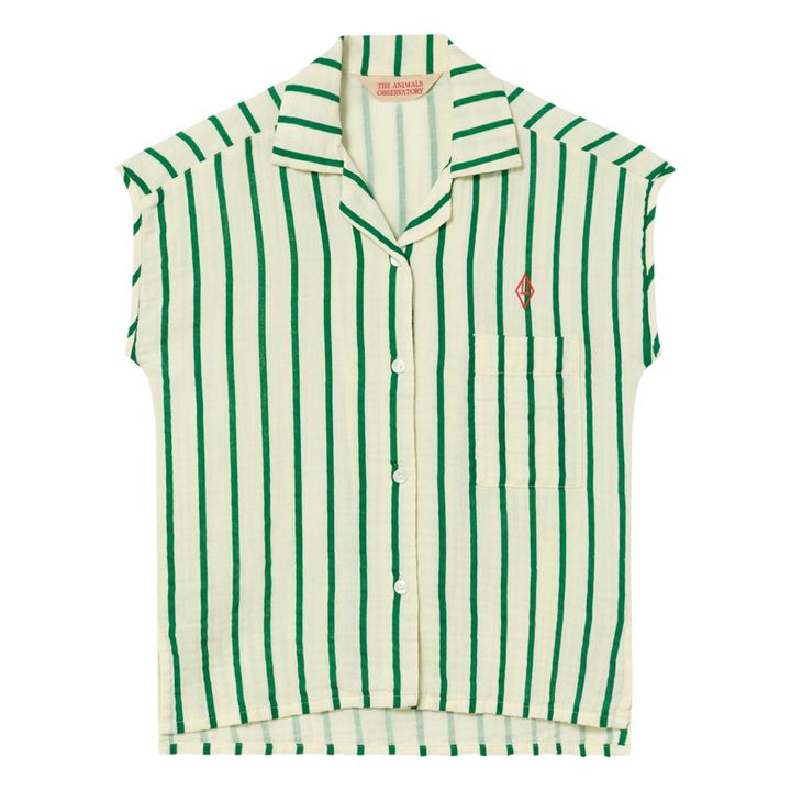 Camicia senza maniche | Verde- Immagine del prodotto n°0