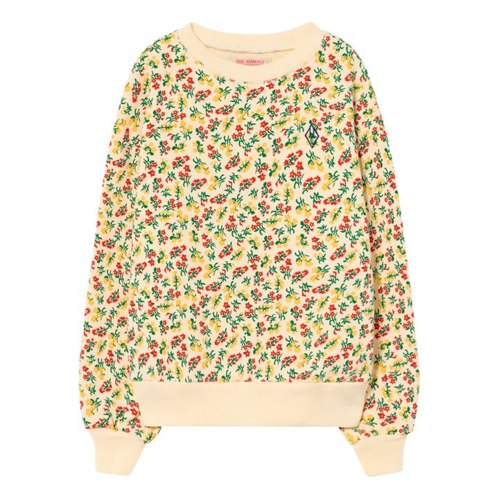 Sudadera de flores | Crudo- Imagen del producto n°0