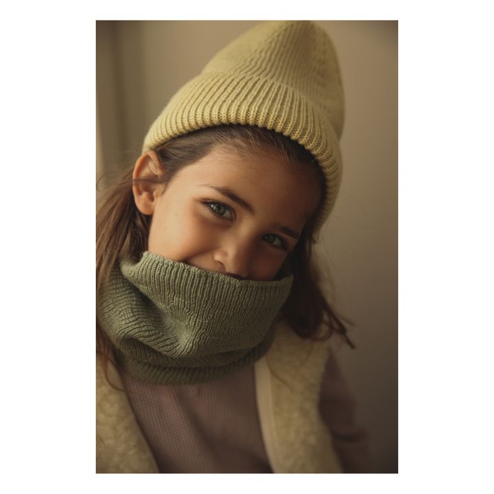 Bonnet en Mérinos Fonzie | Jaune- Image produit n°1