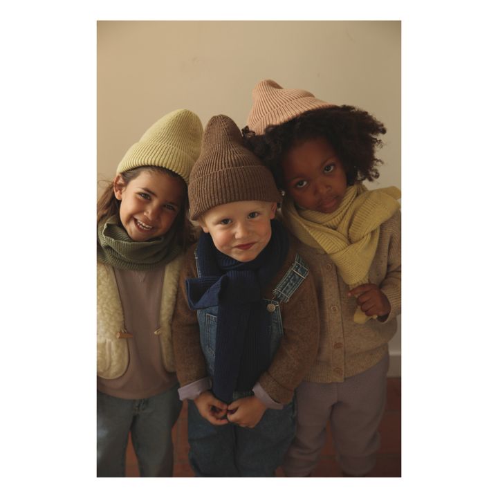 Bonnet en Mérinos Fonzie | Marron- Image produit n°1