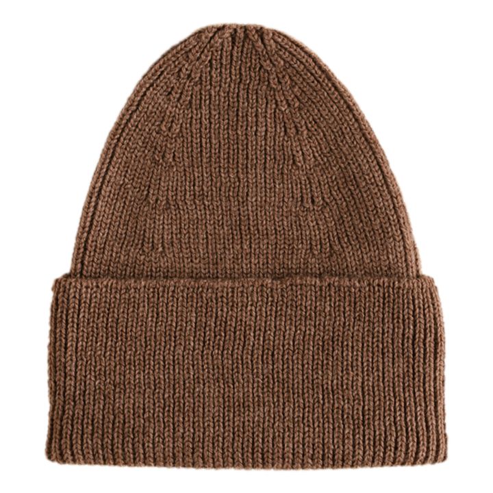 Bonnet en Mérinos Fonzie - Collection Femme | Marrón- Imagen del producto n°0