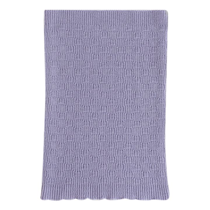 Echarpe tube en Mérinos Gigi | Mauve- Produktbild Nr. 0