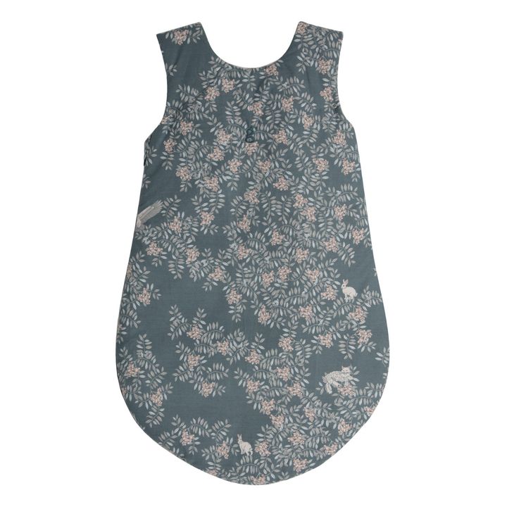 Schlafsack Fauna aus Baumwollperkal | Blau- Produktbild Nr. 3
