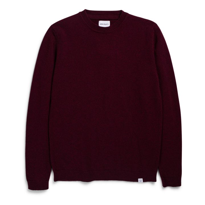 Sigfried Lambswool Jumper | Rouge Brun- Produktbild Nr. 0