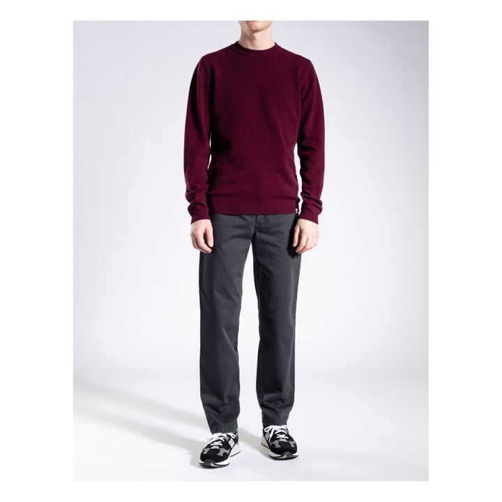 Sigfried Lambswool Jumper | Rouge Brun- Produktbild Nr. 1