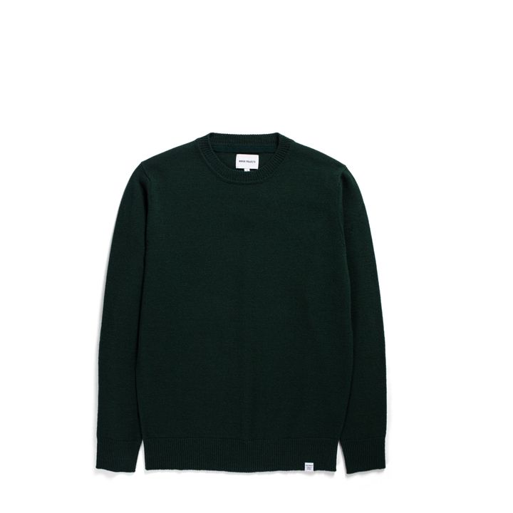 Pull Laine Sigfried Lambswool | Vert foncé- Image produit n°0
