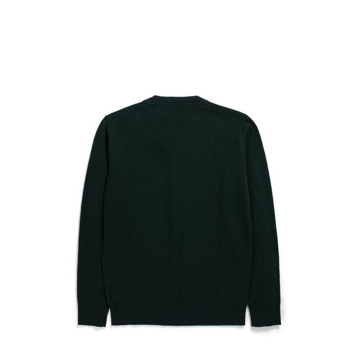 Pull Laine Sigfried Lambswool | Vert foncé- Image produit n°2