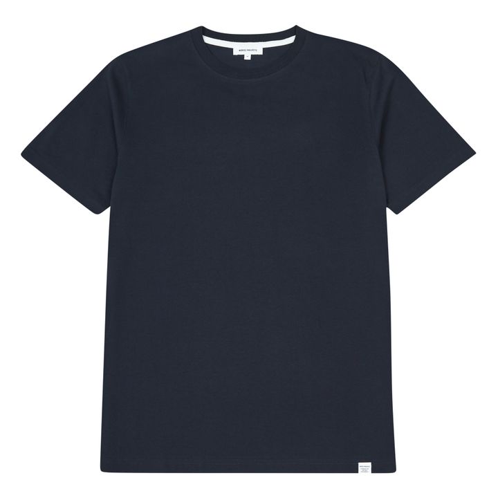 Niels Standard SS Organic Cotton T-Shirt | Navy blue- Product image n°0