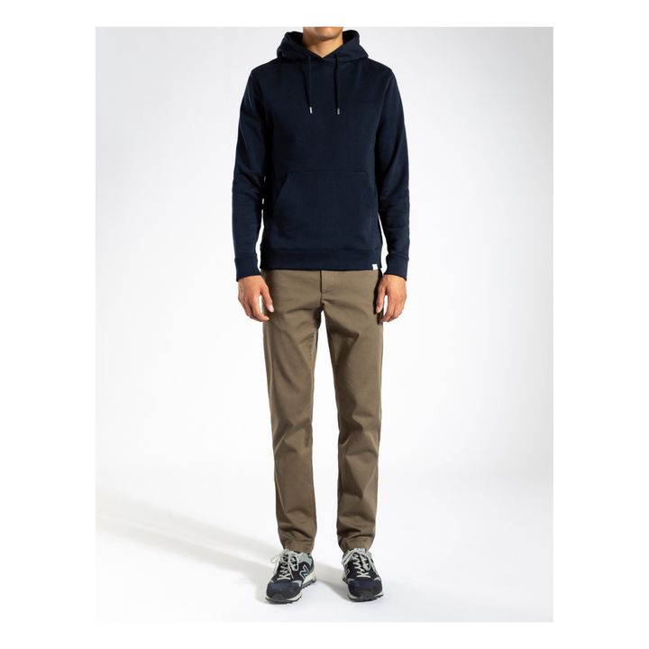 Vagn Classic Organic Cotton Hoodie | Navy blue- Product image n°1