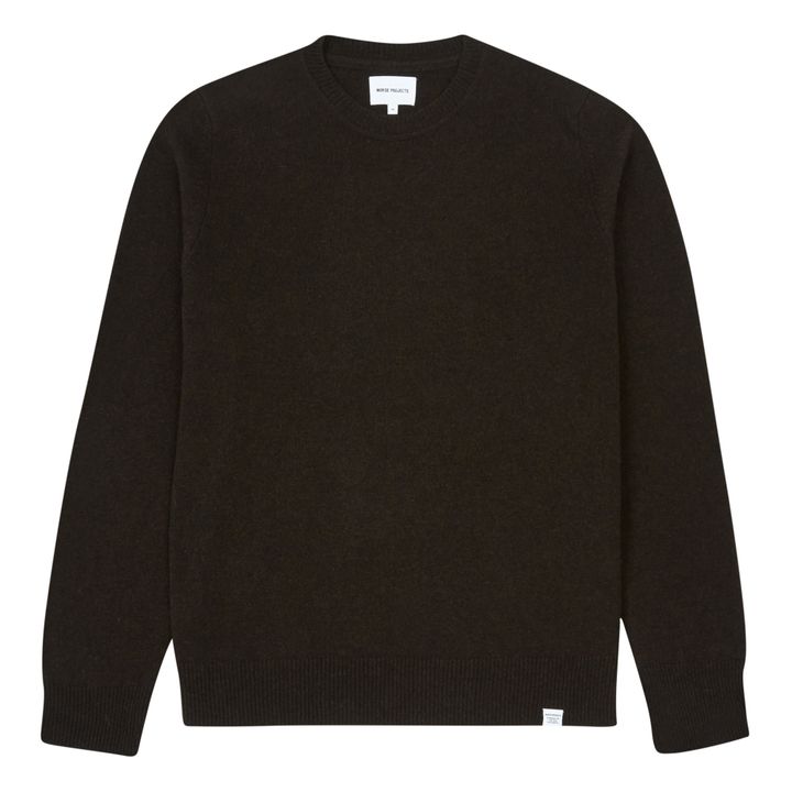 Sigfried Lambswool Jumper | Marrón- Imagen del producto n°0