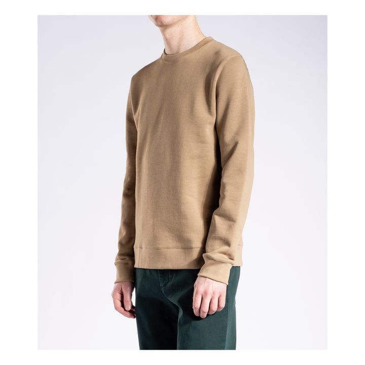 Sweat Coton Bio Vagn Classic | Taupe- Image produit n°3