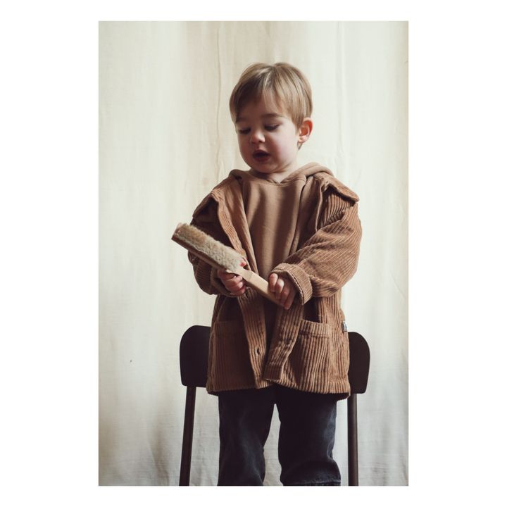 Veste Velours Côtelé Mûre | Camel- Image produit n°4
