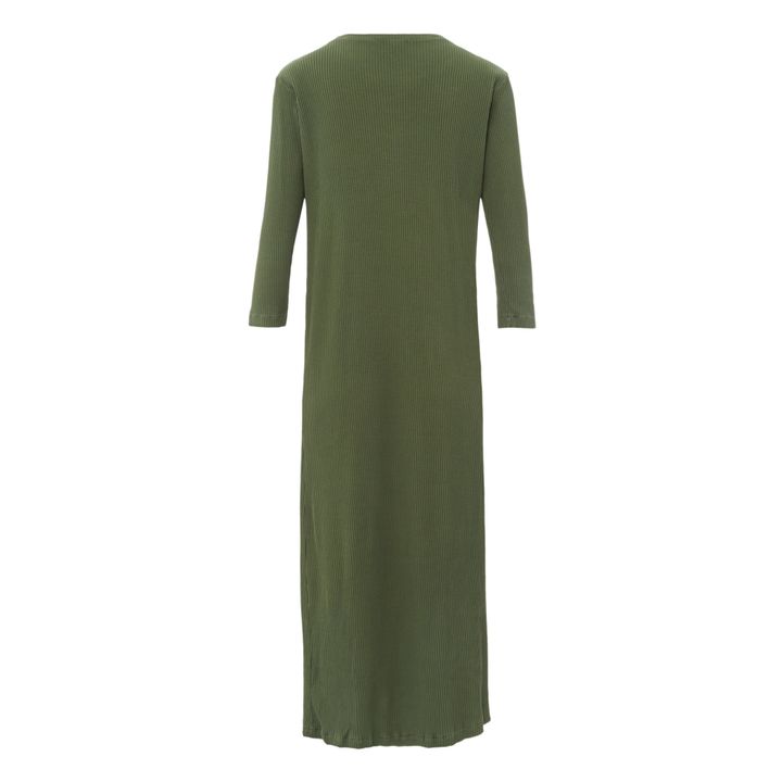 Orchid Fine Fleece Dress - Women’s Collection | Verde scuro- Immagine del prodotto n°4