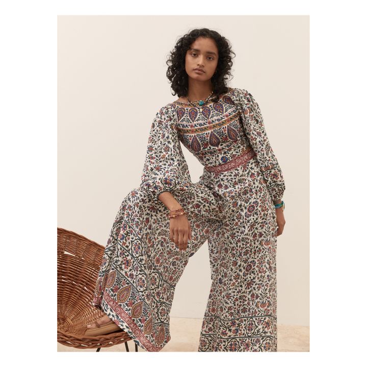 Palazzo Verbana Trousers | Blanco- Imagen del producto n°3