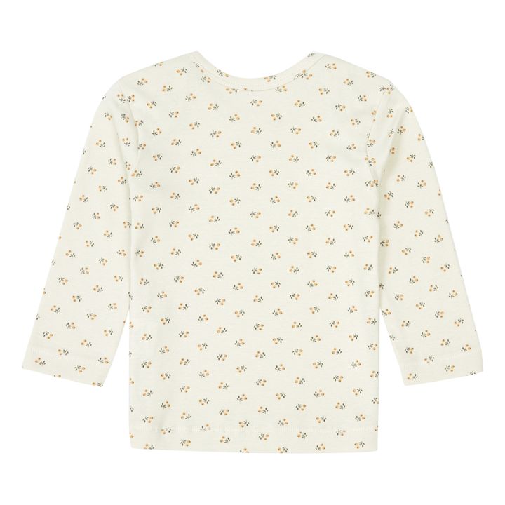 Begonia Organic Cotton Flower T-shirt | Kamelbraun- Produktbild Nr. 2