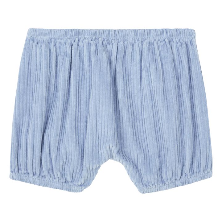 Verveine Corduroy Bloomers | Blue- Product image n°1