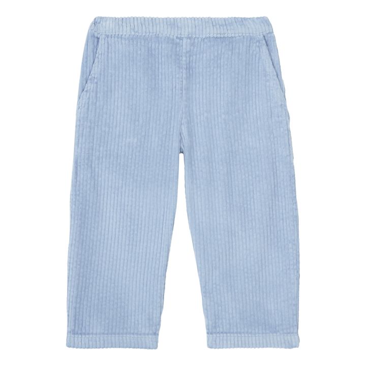 Pomelos Corduroy Trousers | Blau- Produktbild Nr. 0