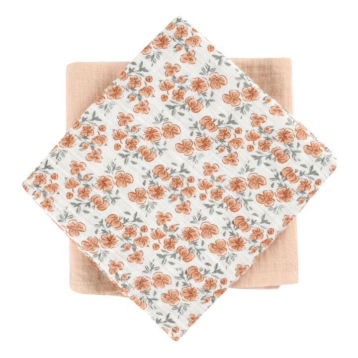 Pack 2 mantas Calipoppy & Nude | Beige- Imagen del producto n°0