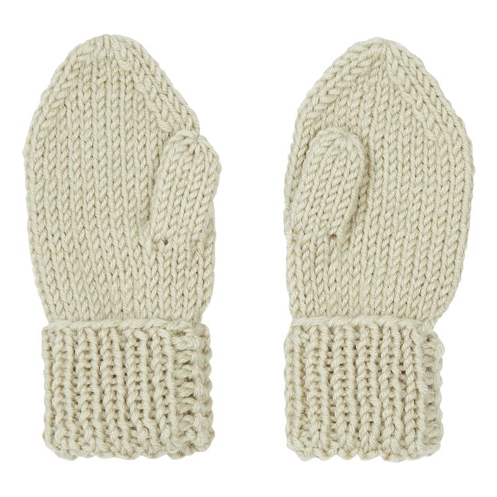 Hand Embroidered Merino Mittens | Seidenfarben- Produktbild Nr. 1