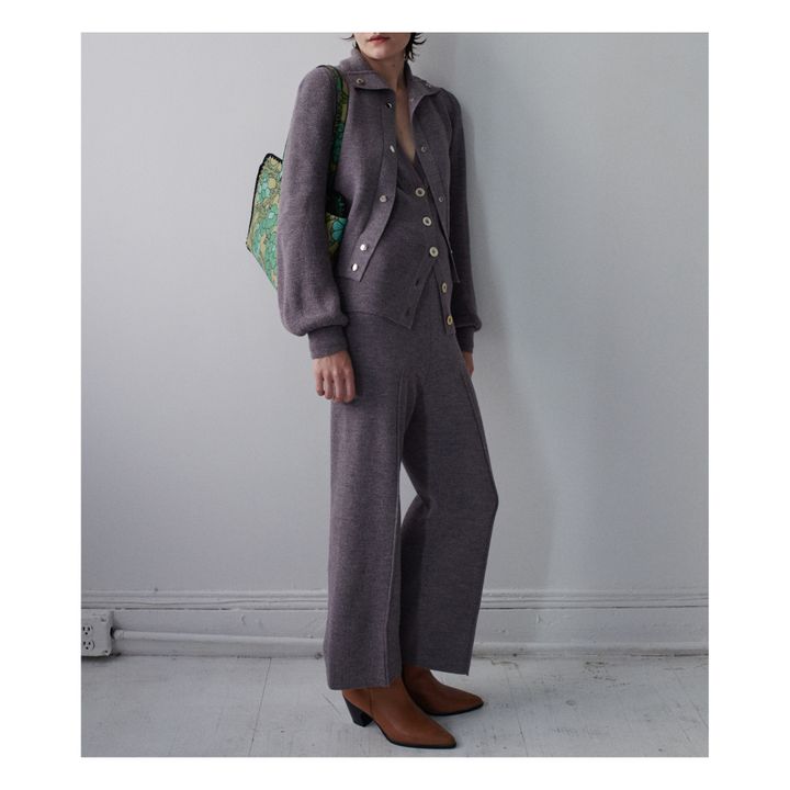 Moyra Alpaca Trousers | Lavendel- Produktbild Nr. 1